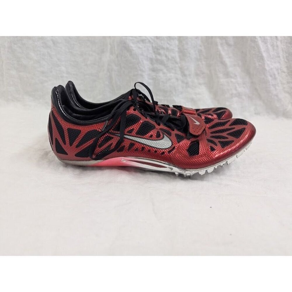 Nike Zoom Superfly R3 track shoes red black silver light 14 oz sz 10.5 mens SH7
